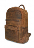 Vintage-Leder Rucksack, braun